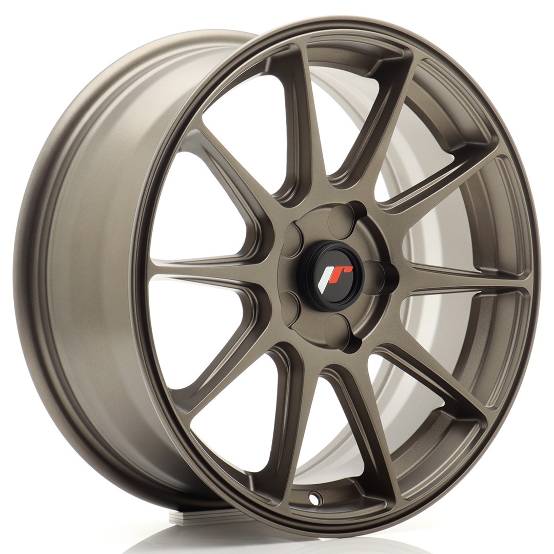 Japan Racing JR11 17x7 ET20-38 Blank (5H) Matt Bronze
