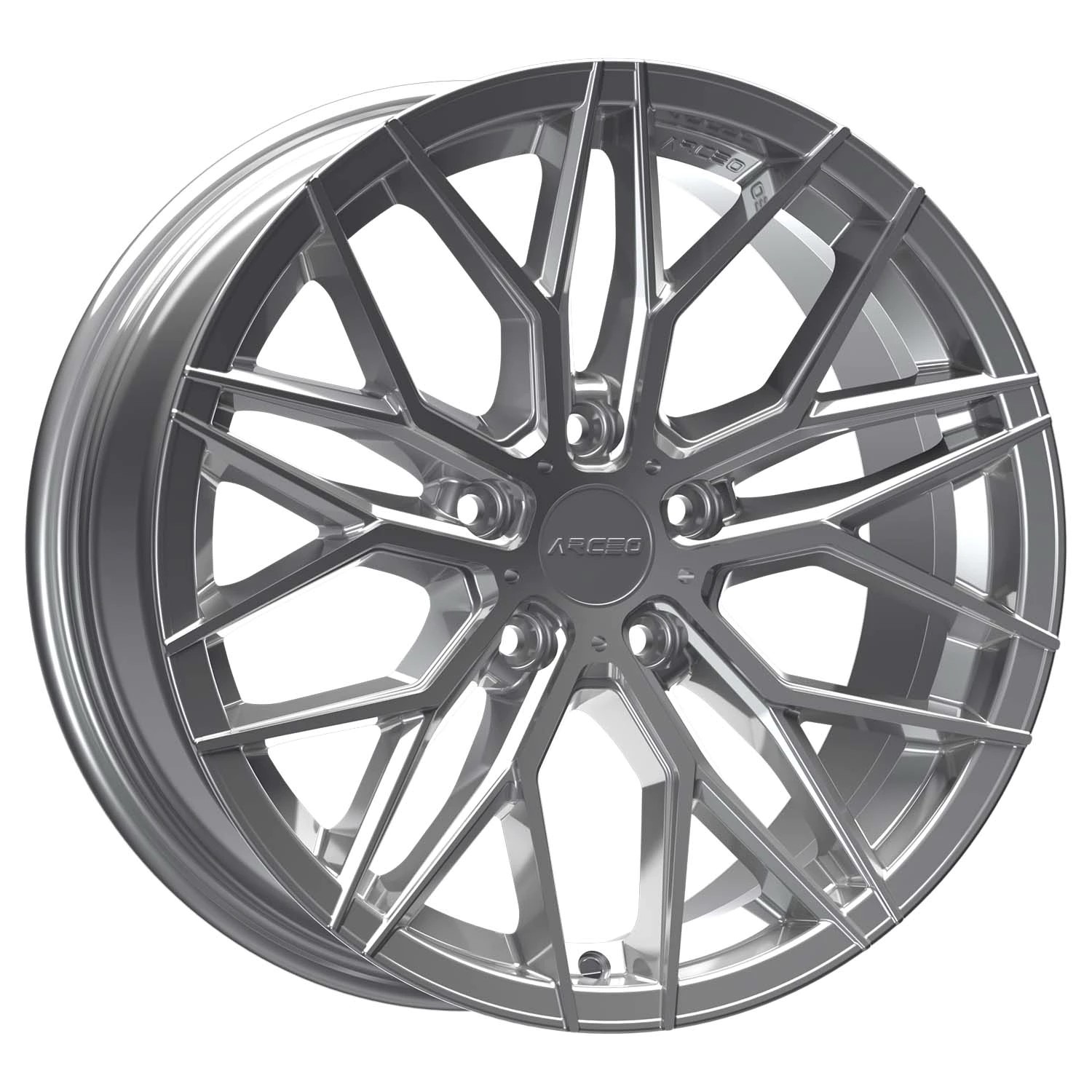 Arceo VALENCIA 17x7.5 ET35 5x112 Hyper Silver