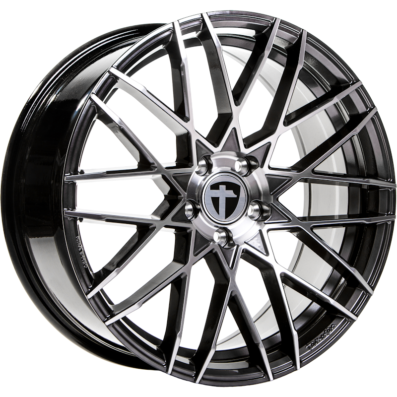 Tomason TN19 19x8.5 ET45 5x112 Dark Hyperblack Polished