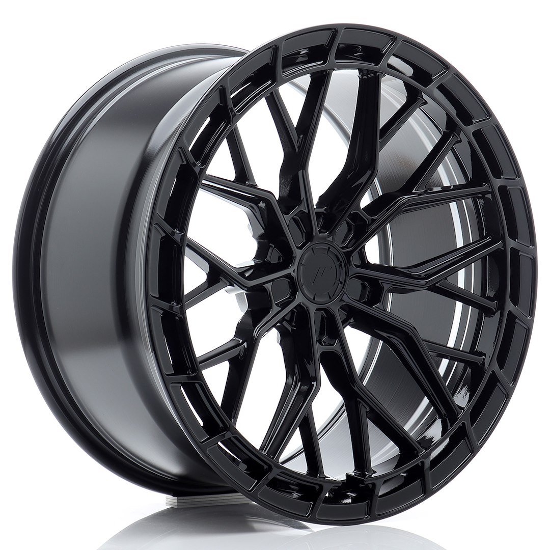 Japan Racing JR48 20x10.5 ET20-51 Noir Brillant (ET et entraxe au choix)