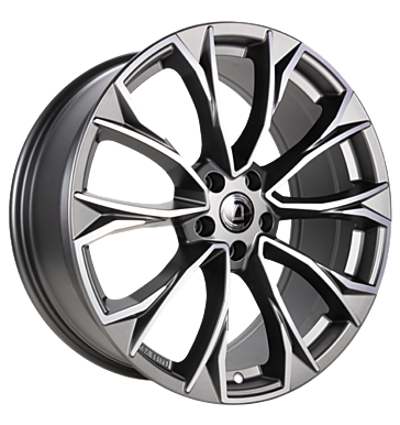Diewe Wheels CENTURY 20x8.5 ET30 5x112 Platin Machined