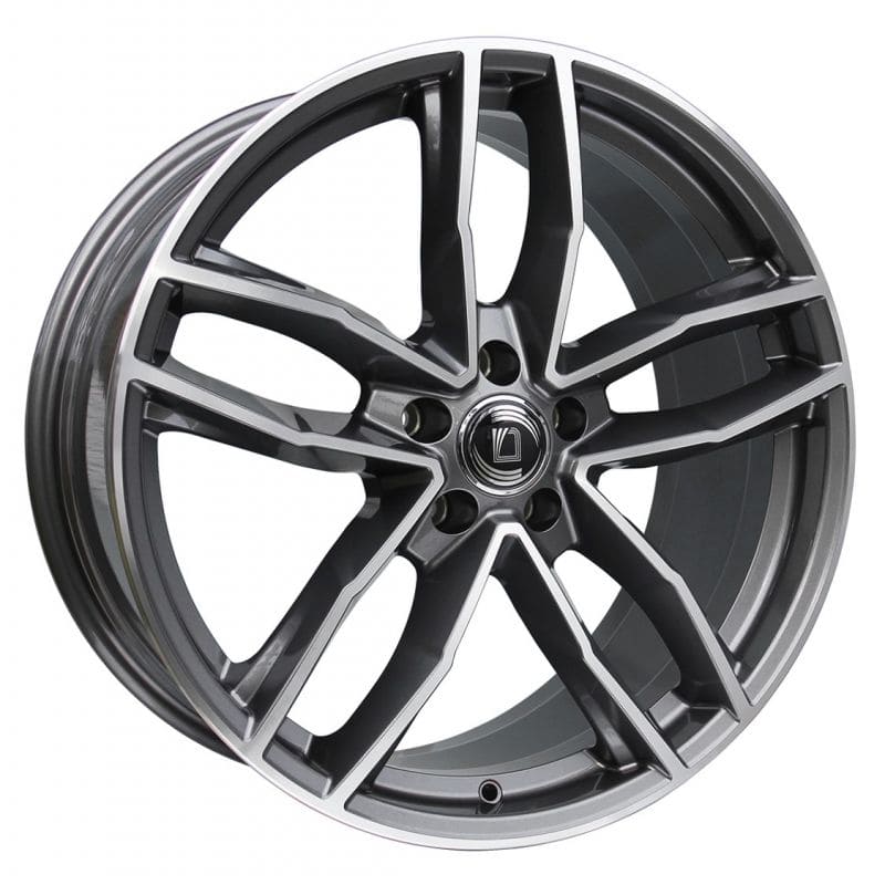 Diewe Wheels Alito in Platins Machined Farbe