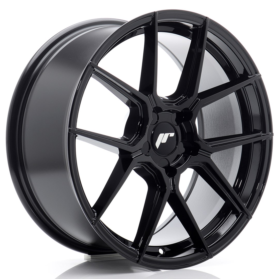 Japan Racing JR30 18x8 ET20-40 Gloss Black (ET und LK frei wählbar)