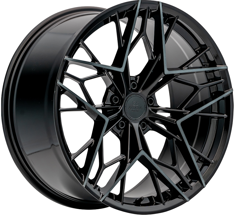 Aversus MYSTIC 20x10.5 ET27 5x112 Glanz-Schwarz Schwarz-Poliert