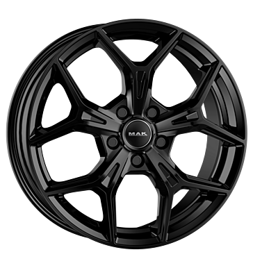 MAK EPICA 19x8 ET48 5x114.3 Gloss Black