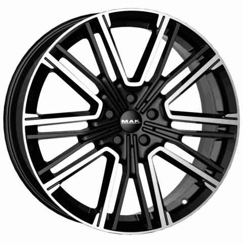 MAK KULT 19x8 ET27 5x112 Nero Mirror