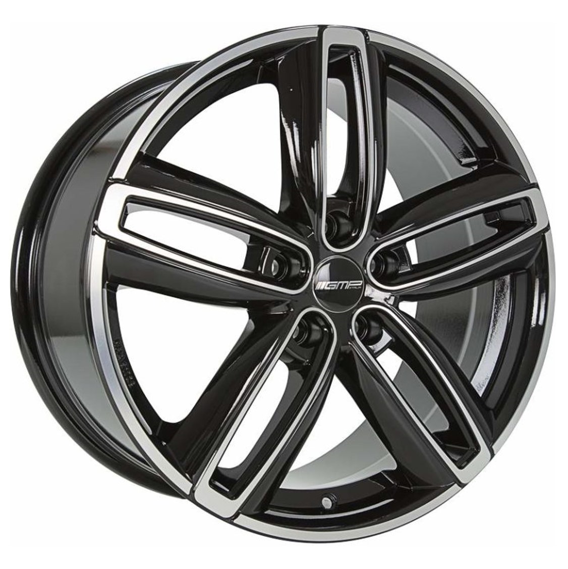 GMP DIVA 18x7.5 ET50 5x120 Noir Diamant