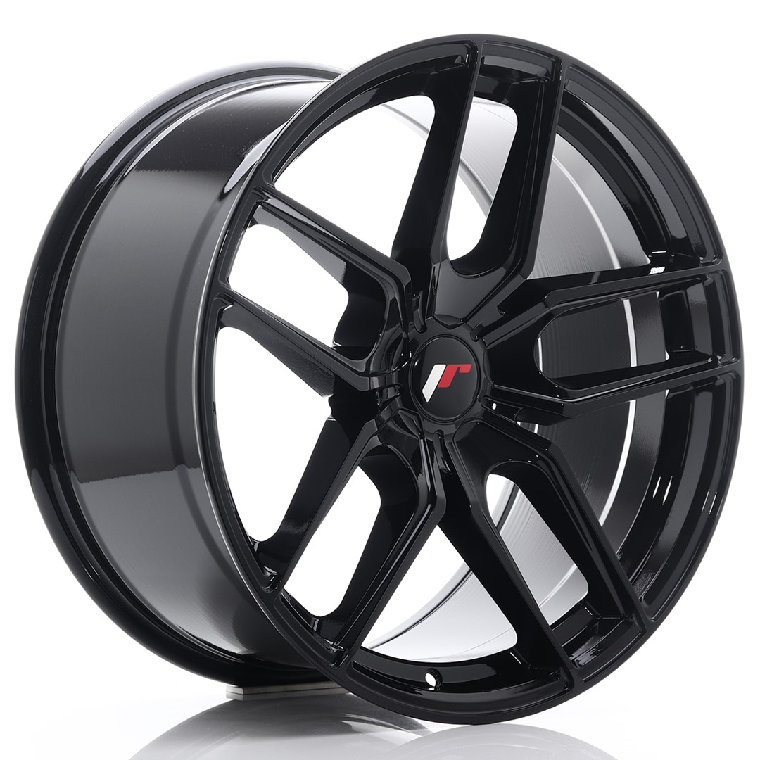 Japan Racing JR25 19x9.5 ET20-40 Nero Lucido (ET e PCD selezionabili liberamente)