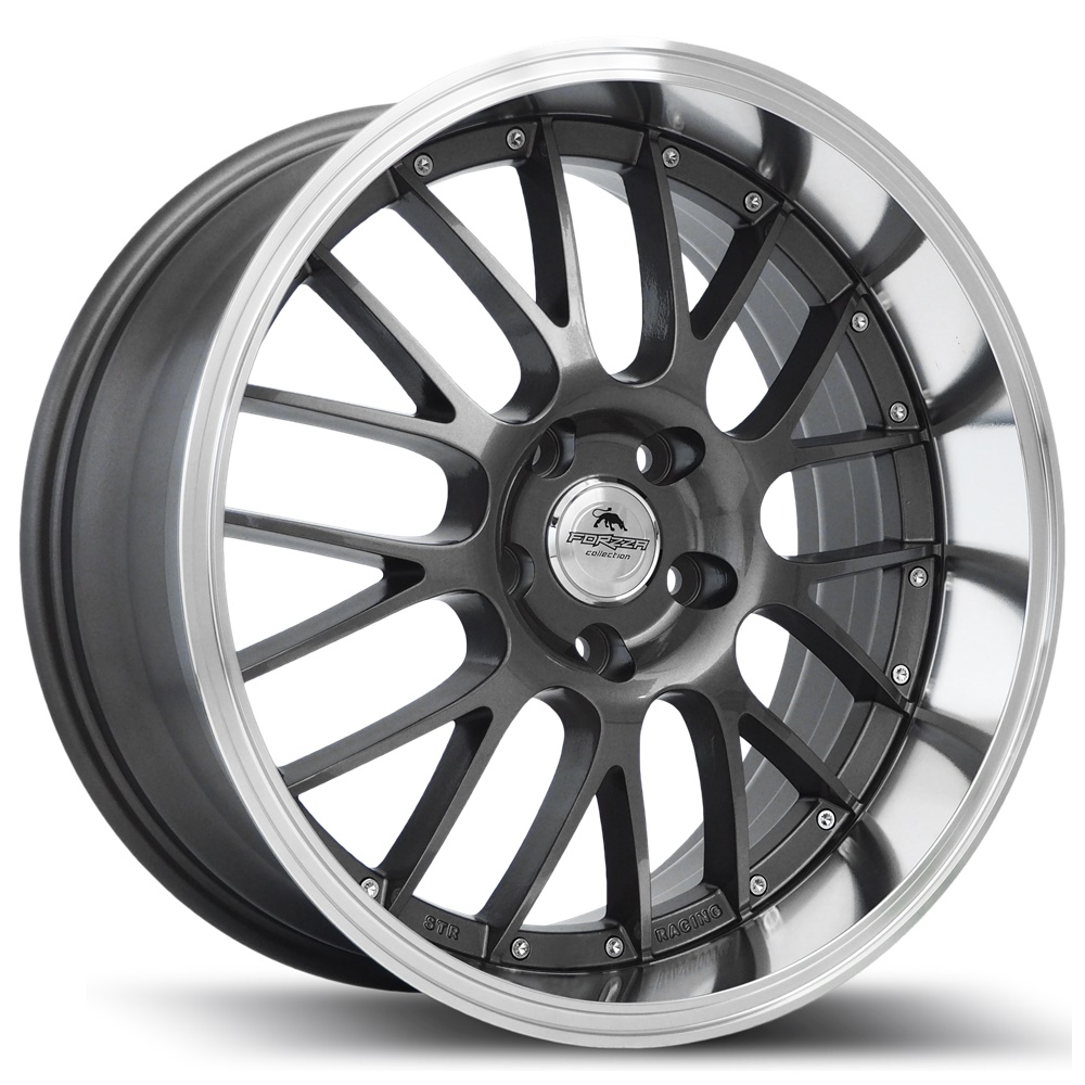 Forzza Wheels REIVEN 18x8 ET33 5x120 Gun/Lèvre usinée