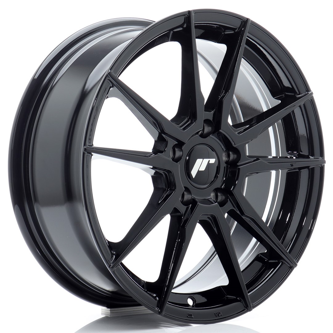Japan Racing JR21 17x7 ET40 5x114.3 Gloss Black