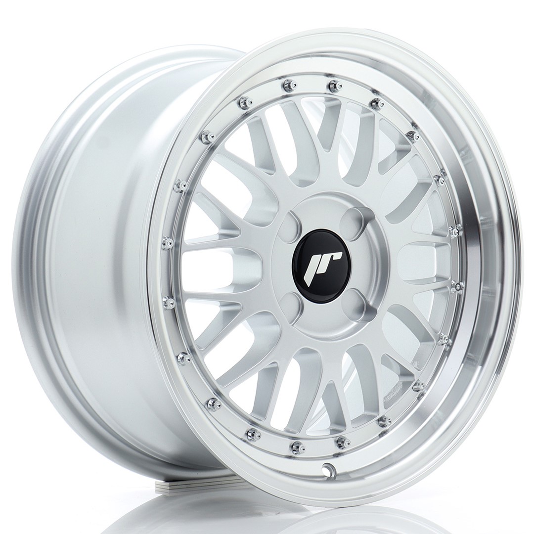 Japan Racing JR23 16x8 ET20-45 Blank (4H) Hyper Silver Machined Lip