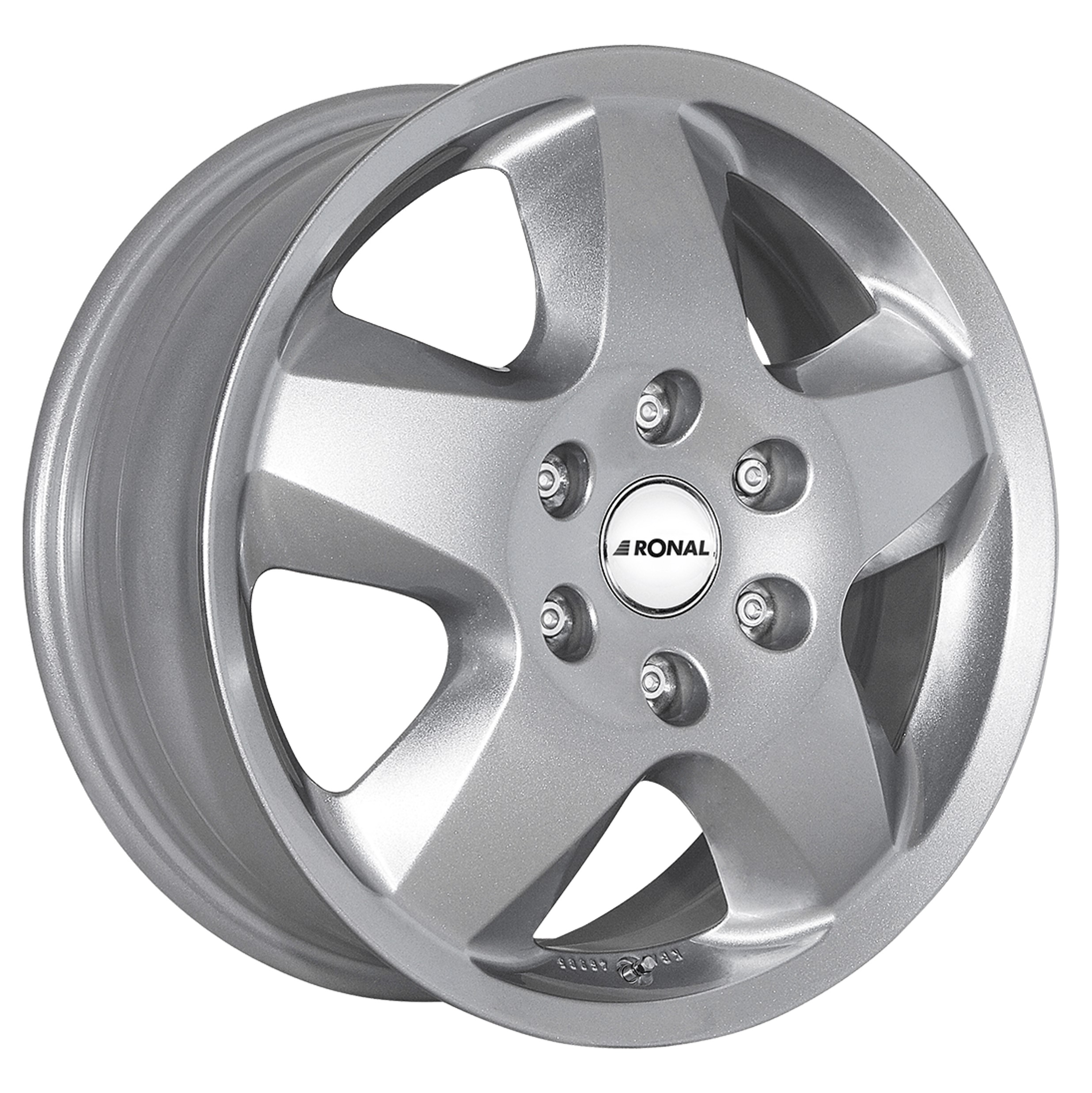 Ronal R44 17x7 ET55 6x130 Kristallsilber