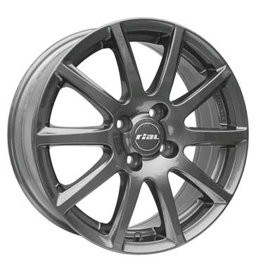 Rial MILANO 17x7 ET44 4x108 Titanium