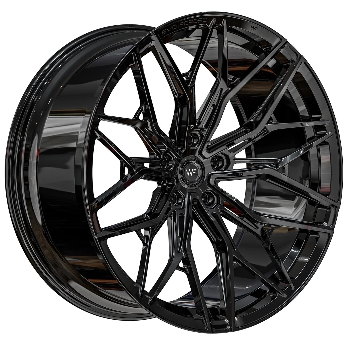 Jantes Wheelforce XHE.EVO-FG 23x11 ET24 5x130 Noir Piano