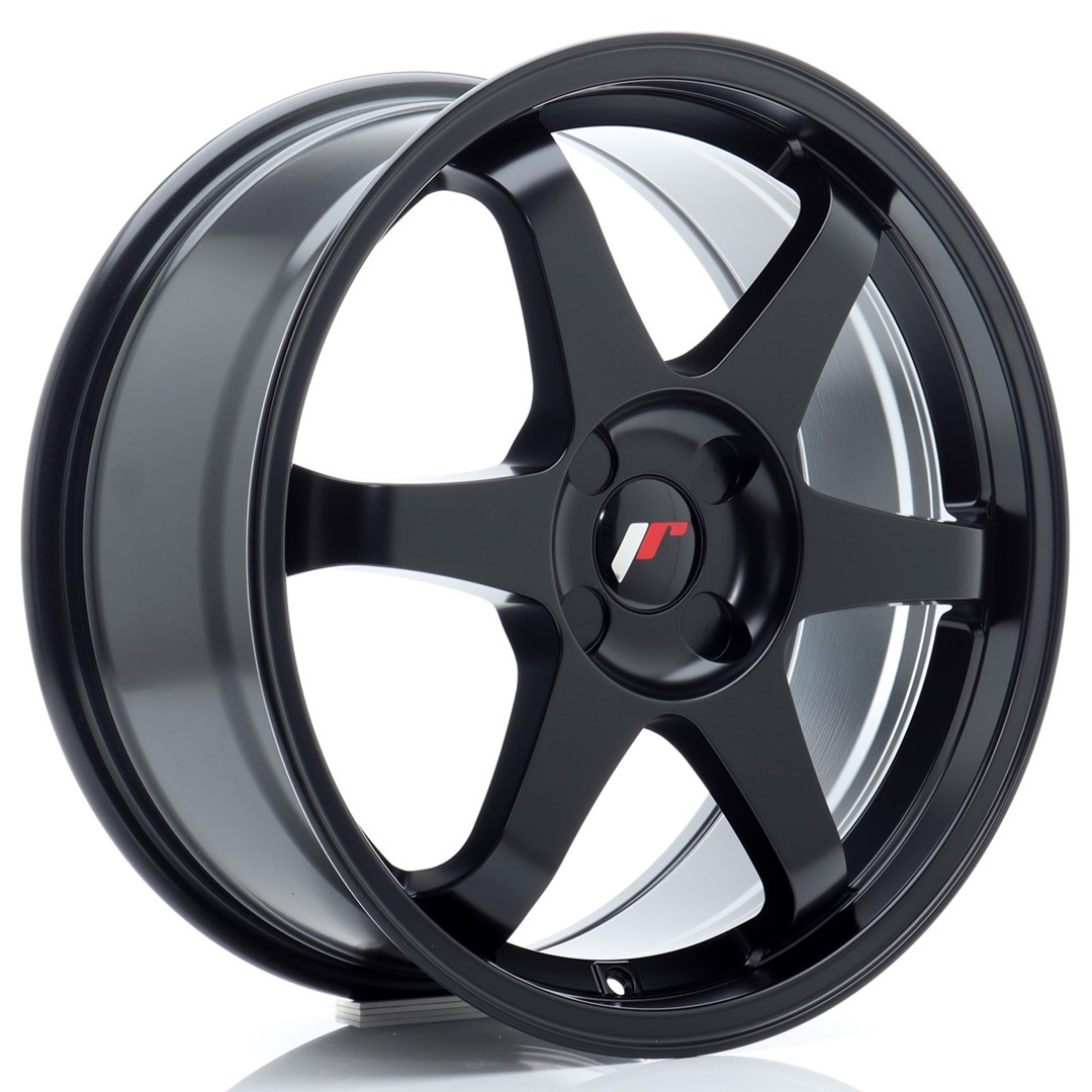 Japan Racing JR3 18x8 ET20-45 Matt Black (ET und LK frei wählbar)