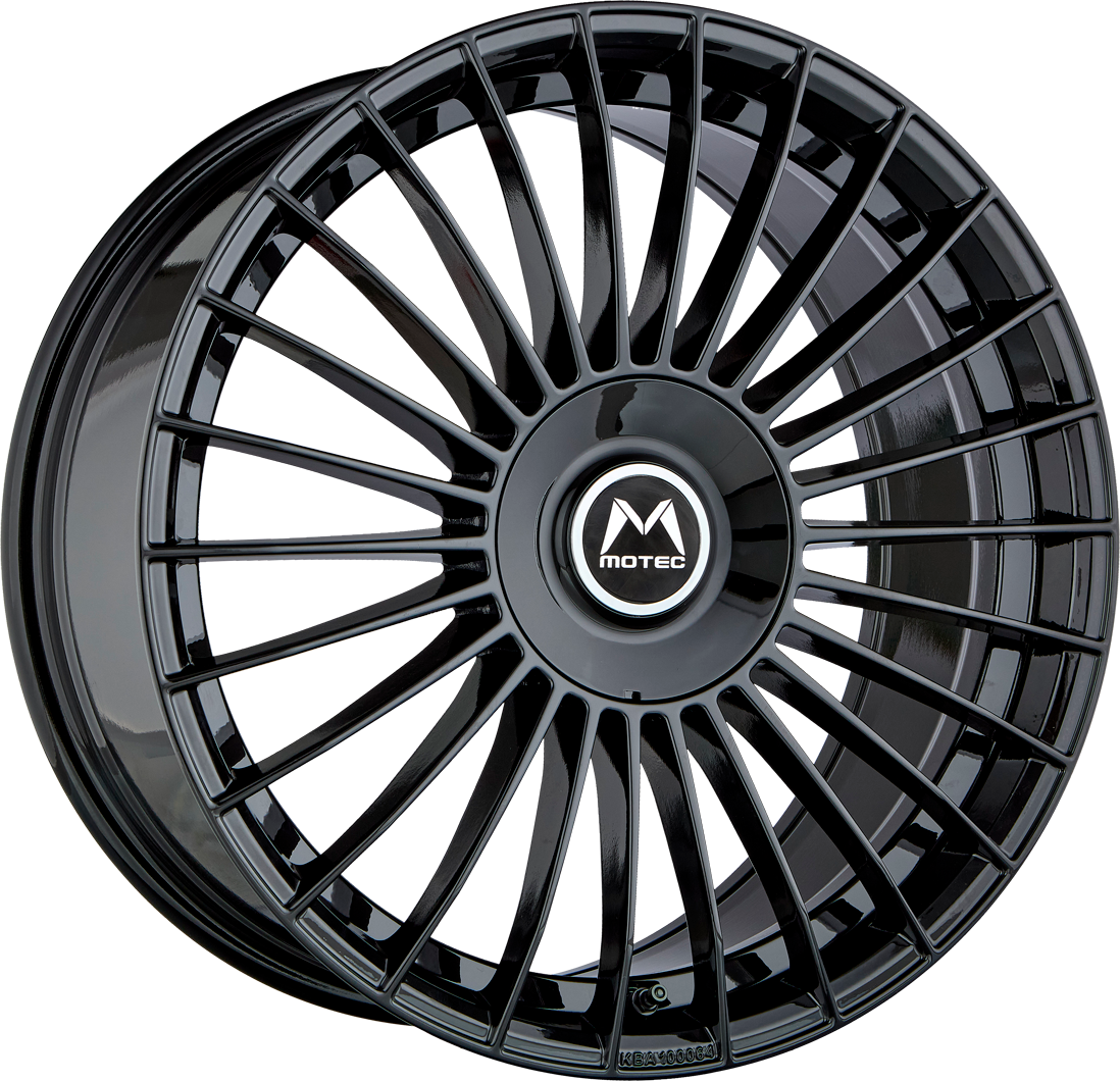 Motec MCT18-VENOM 19x8.5 ET30 5x112/120 Schwarz Glänzend