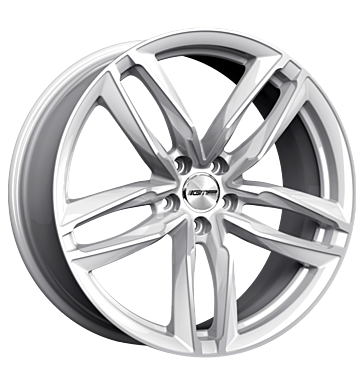 GMP ATOM 21x10 ET30 5x112 Silver