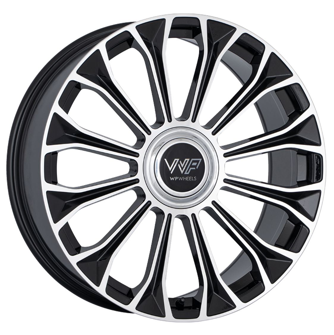 WP WHEELS 830 20X9.5 ET42 5X112 GLANZ-SCHWARZ FRONTPOLIERT