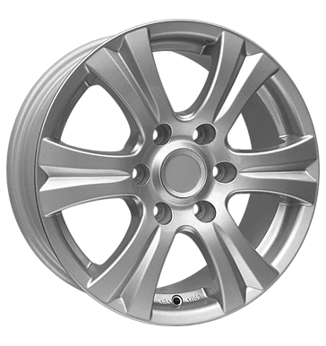 RCDesign RC14SUV 17x7.5 ET25 6x139.7 Argent Cristal (KS)
