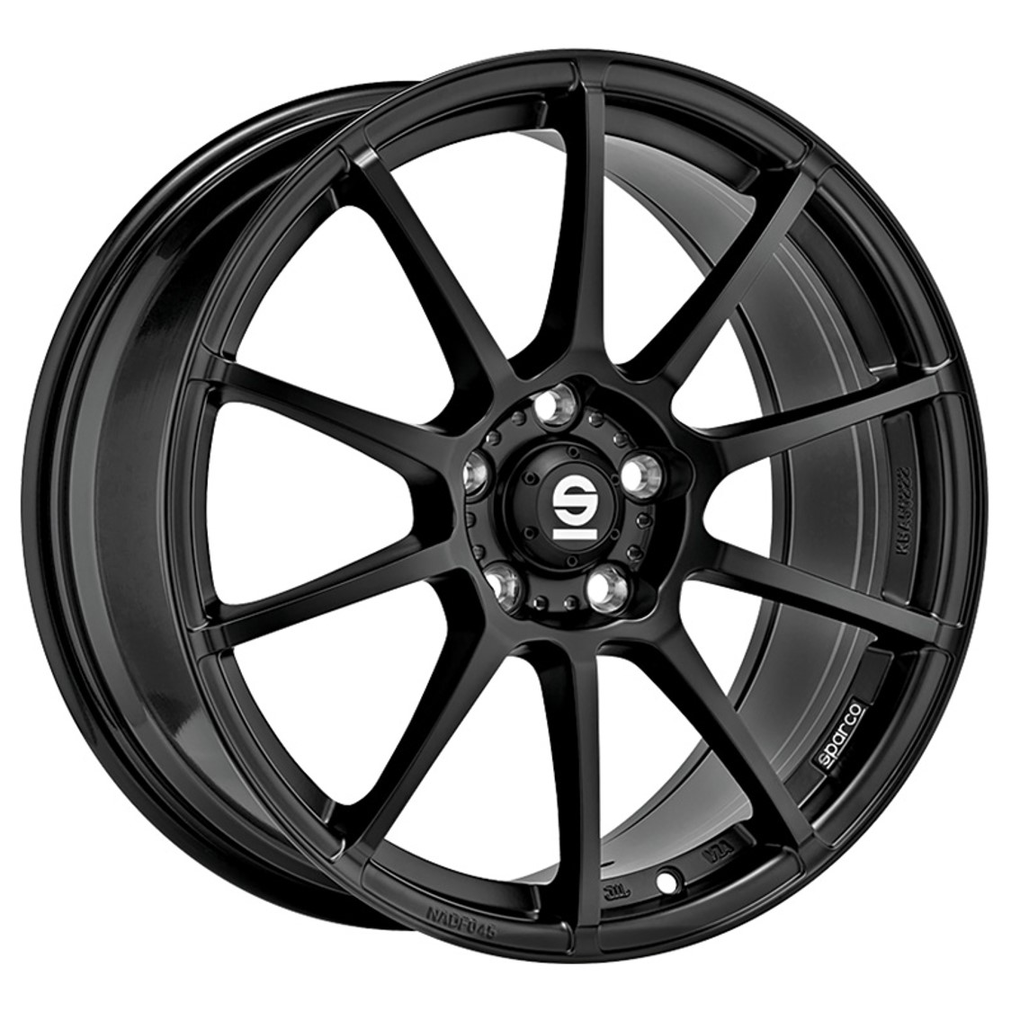 Sparco ASSETTO GARA 16x7 ET42 4x100 Matt Black