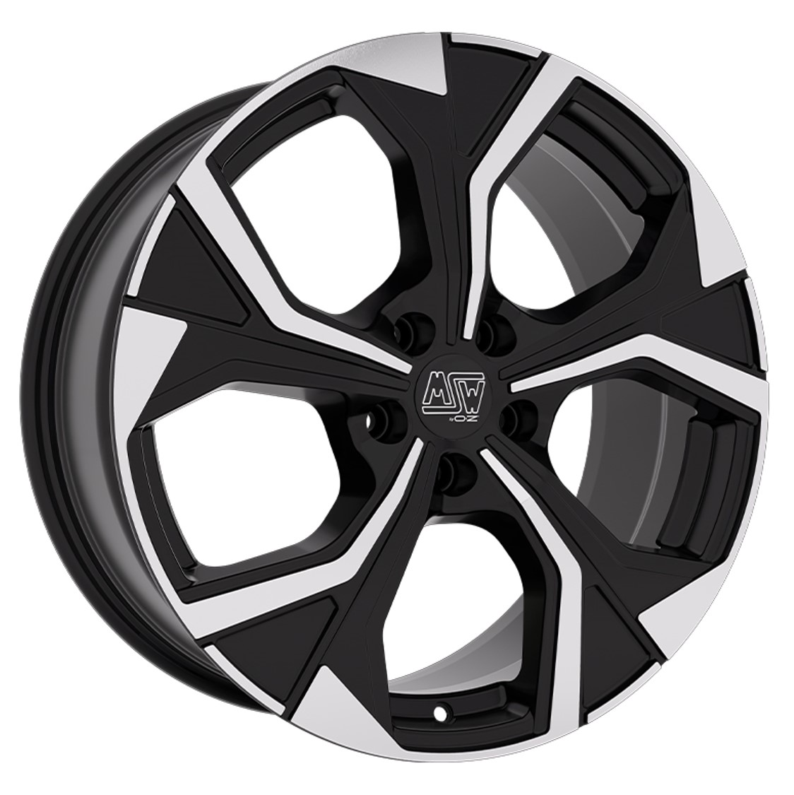 MSW 43 19x8 ET40 5x112 Gloss Black Full Polished