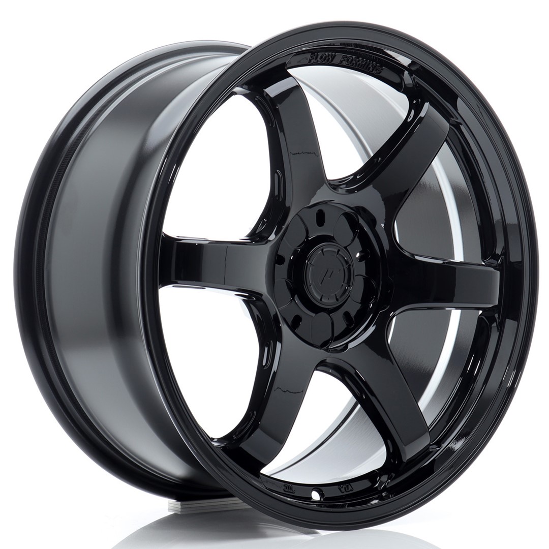 Japan Racing SL03 18x8 ET20-35 Noir Brillant (ET et entraxe sélectionnables librement)