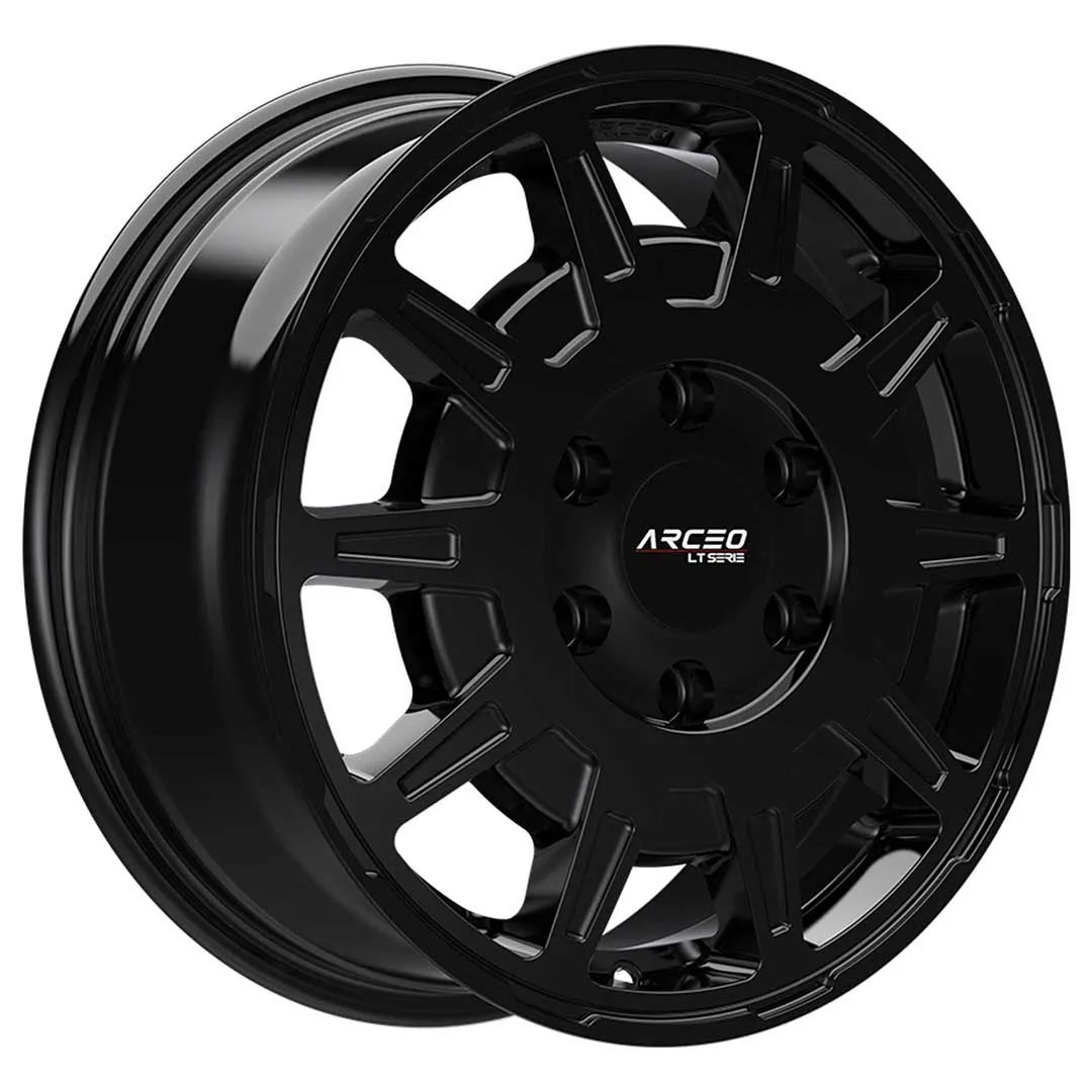 Arceo Stars LT1 16x6.5 ET62 6x130 Noir