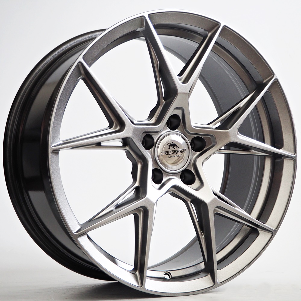 Forzza Wheels OREGON 19x8.5 ET30 5x112 Gunmetal Reflex