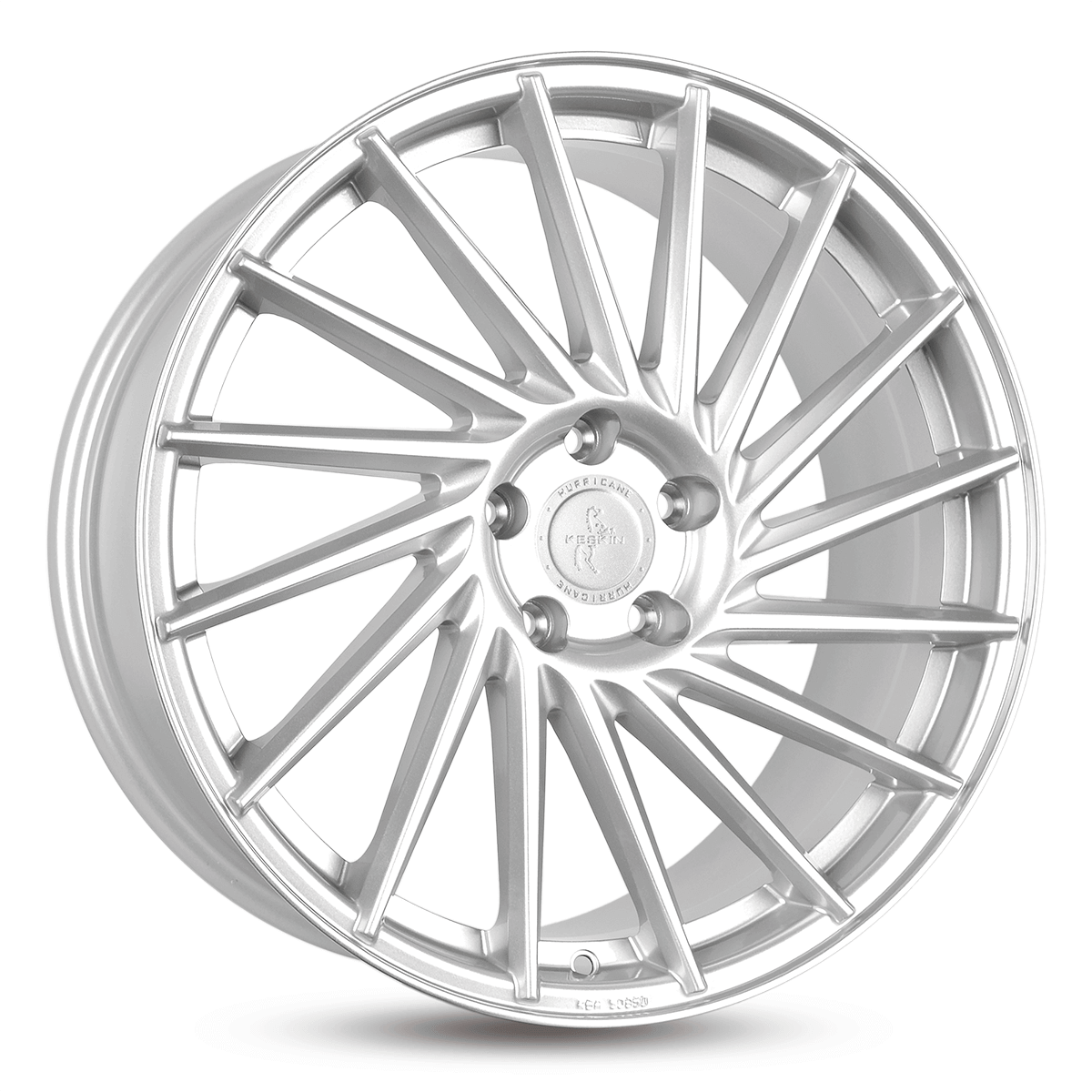 Keskin KT17 22x10 ET50 5x112 Crystal Silver