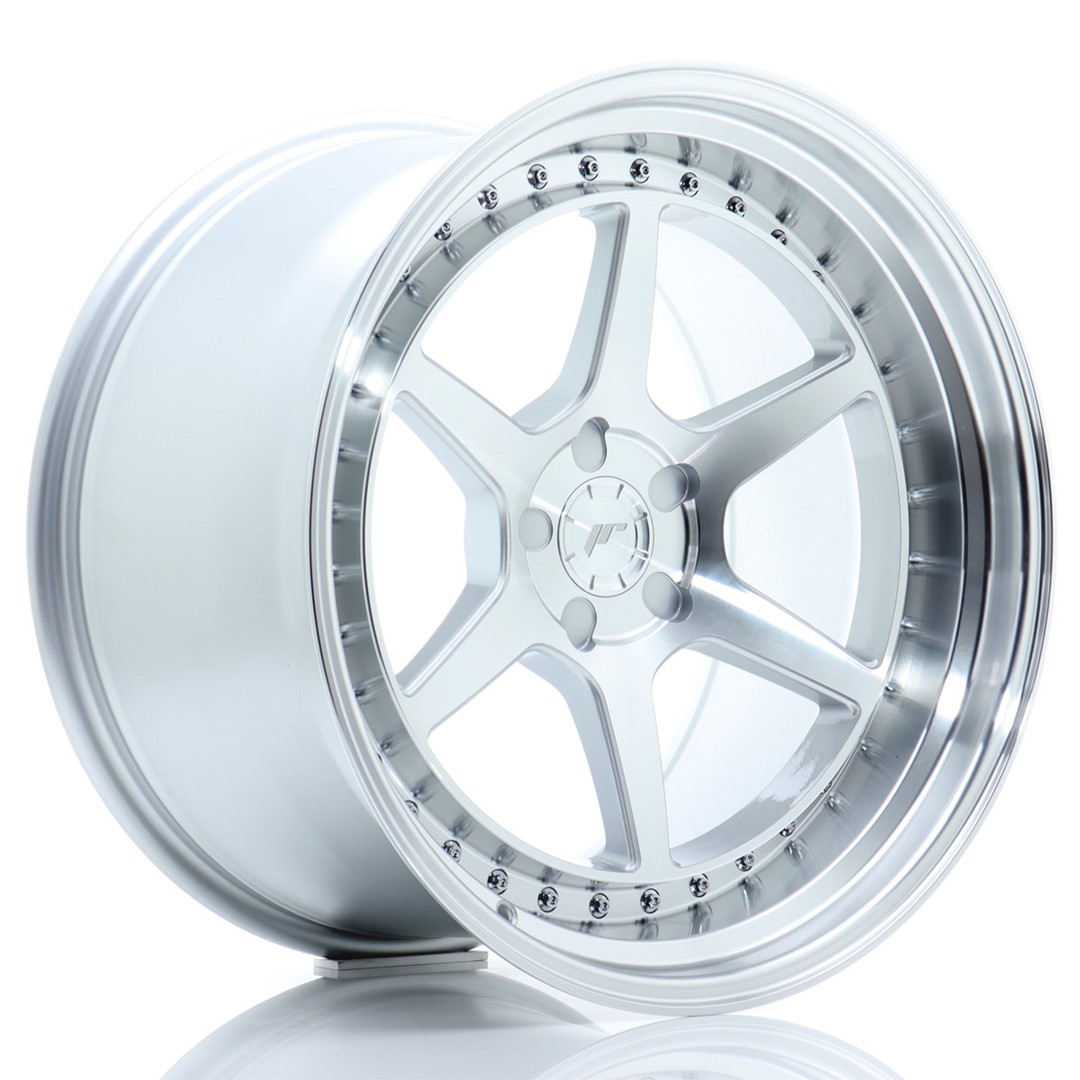 Japan Racing JR43 19x11 ET0-25 Blank (5H) Silver Machined Face