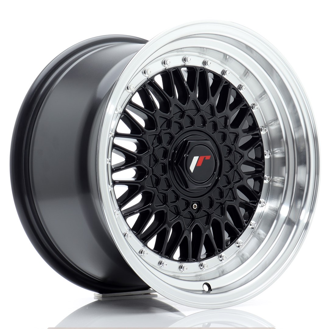 Japan Racing JR9 16x9 ET20 4x100/108 Gloss Black Machined Lip