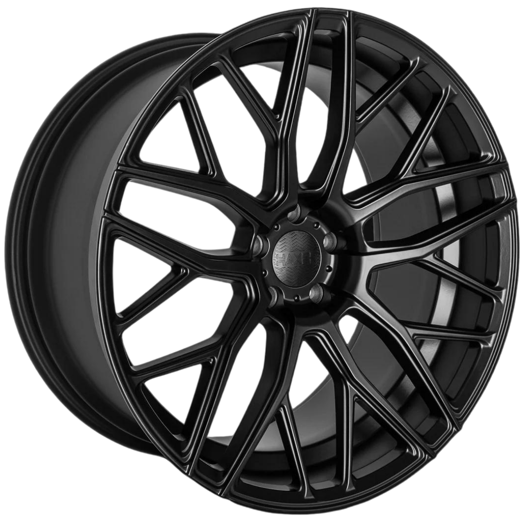 Haxer HX038 22x9 ET30 5x112 Black Half Matt