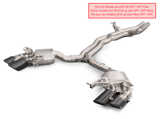 Akrapovic Complete Exhaust System