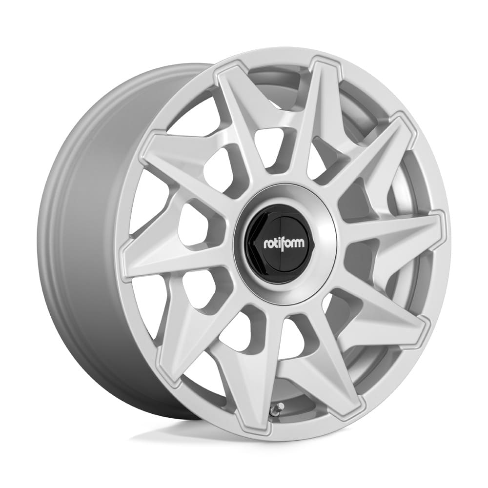 Rotiform CVT EXP in Gloss Silver Farbe