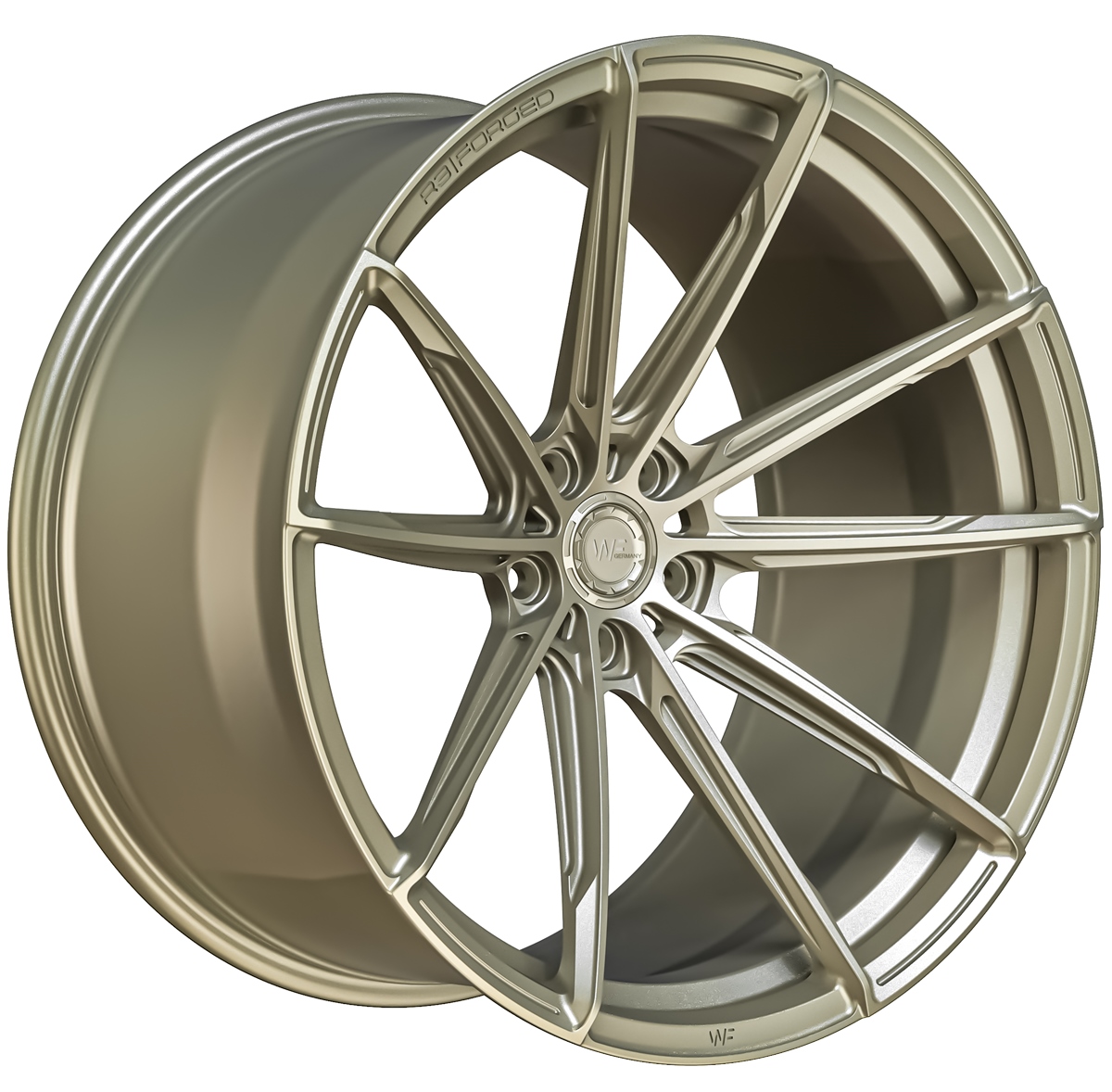 Cerchi Wheelforce R.3-FG 22x10.5 ET15 5x132 Oro Chiaro