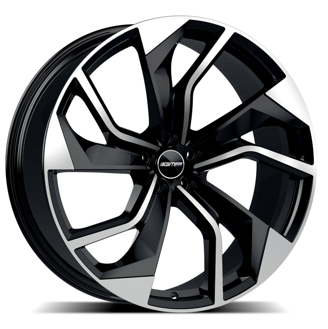 GMP REBEL 21x11.5 ET66 5x130 Black Diamond