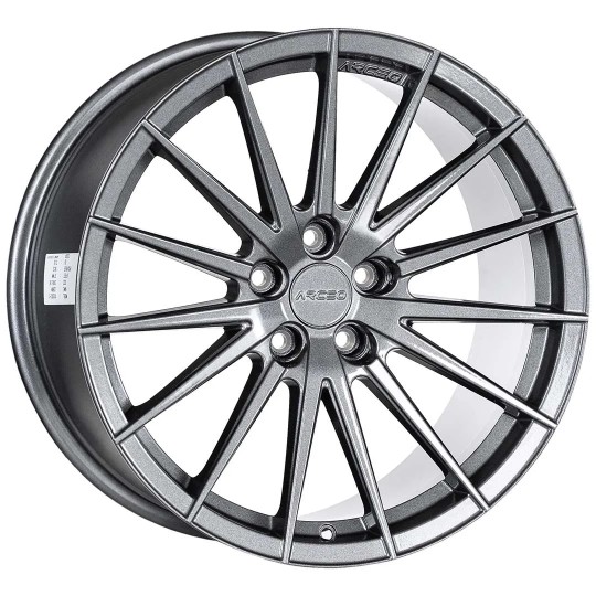 Arceo LISBON 19x8.5 ET35 5x112 Argento