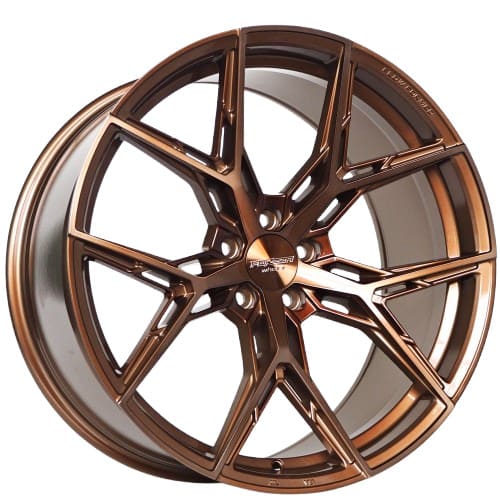 Forzza Wheels Gravity in Bronze Brushed + Bronze Clear Coat Farbe