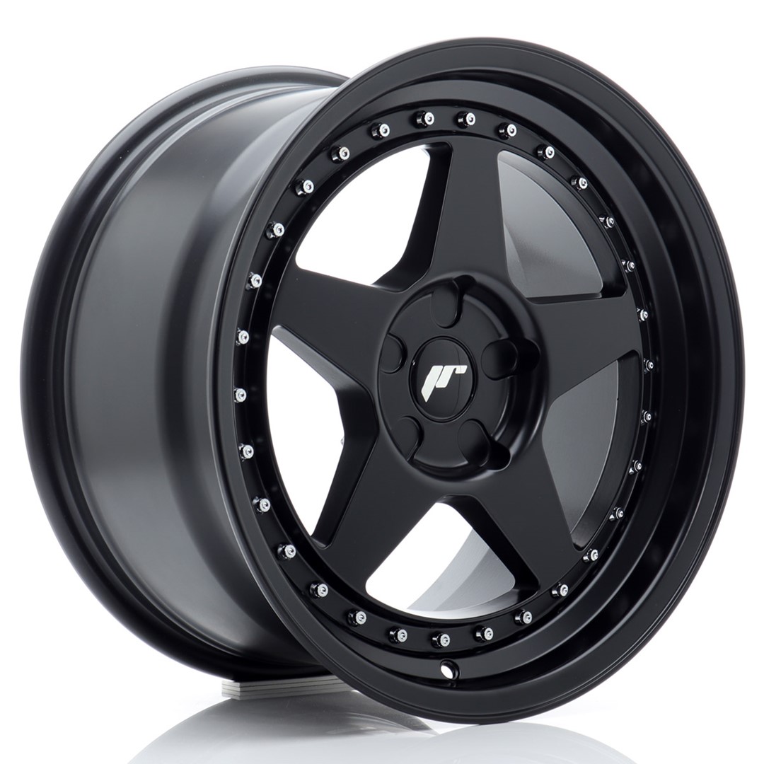 Japan Racing JR6 17x9 ET20-35 Blank (5H) Matt Black
