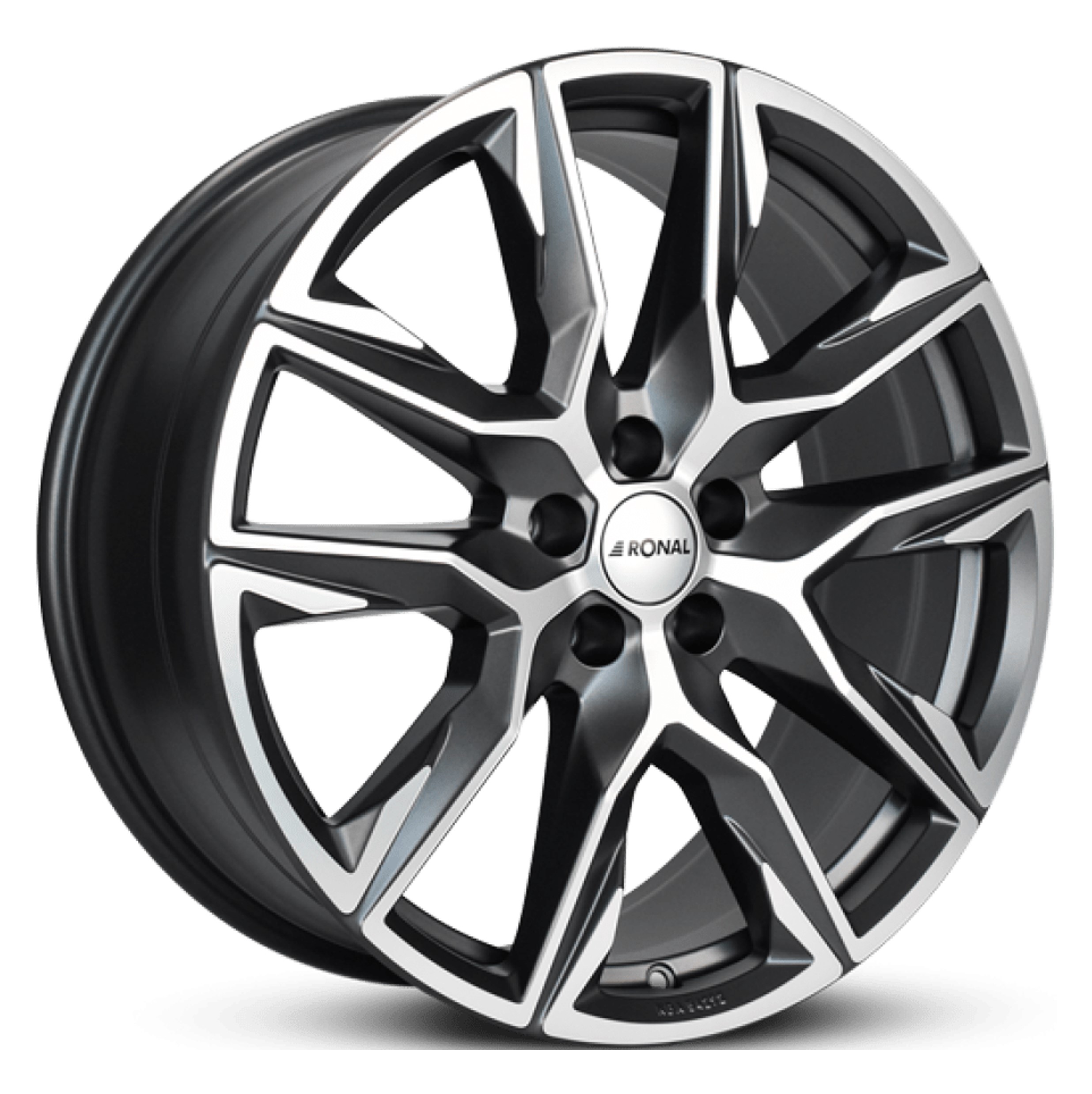 Ronal R71 20x8.5 ET42 5x112 Orbit Grey Matt Frontpoliert