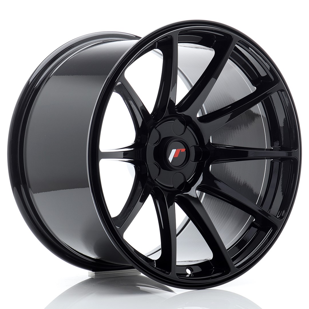 Japan Racing JR11 18x10.5 ET0-25 Blank (5H) Nero Lucido