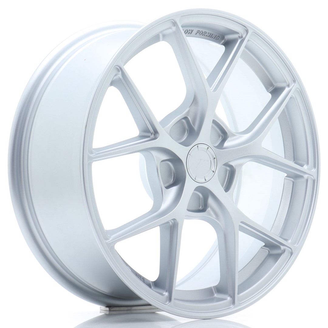Japan Racing SL01 17x7 ET20-40 Blank (5H) Matt Silver