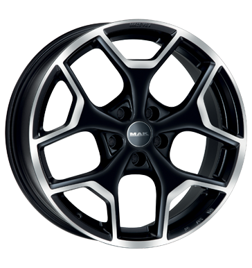 MAK LIBERTY 17x7.5 ET39 5x108 Black Mirror