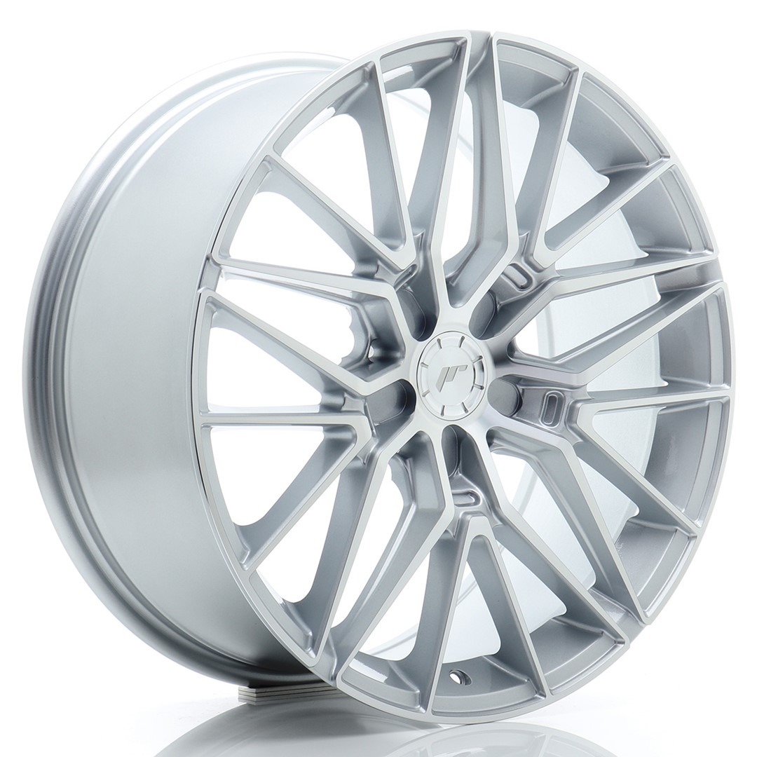 Japan Racing JR38 19x8.5 ET45 5x112 Silver Machined Face