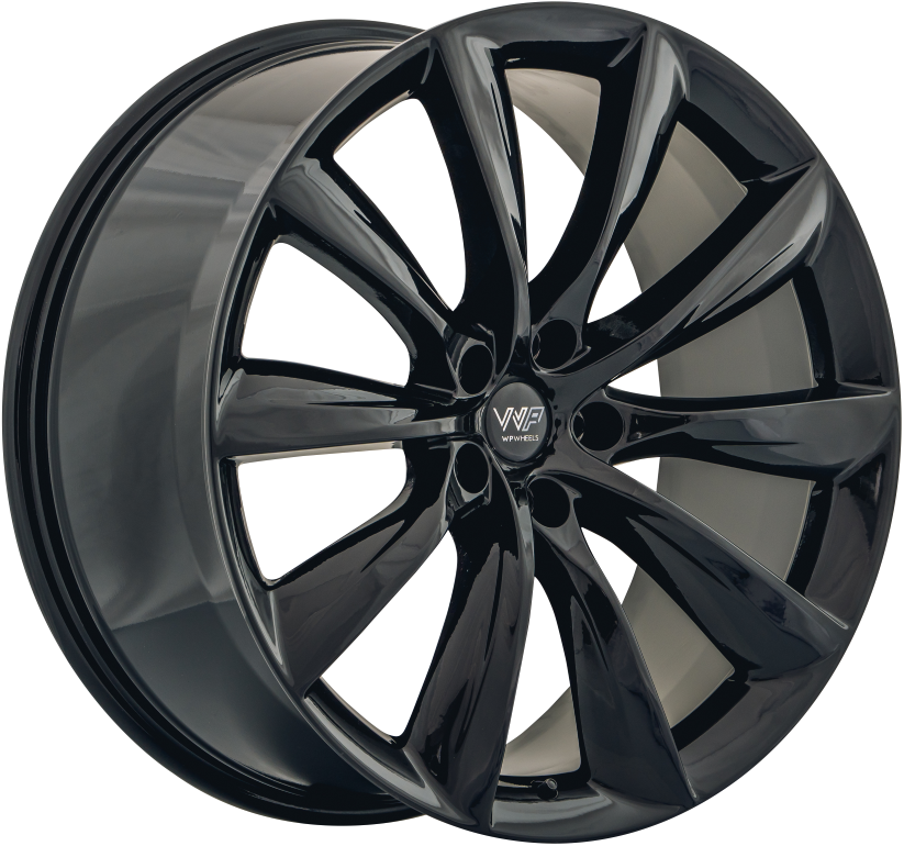 WP Wheels 674 22x10 ET35 5x120 Glanz-Schwarz