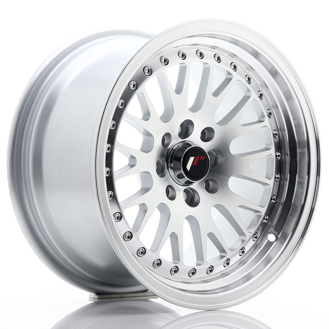 Japan Racing JR10 15x8 ET20 4x100/108 Argent Finition Machinée