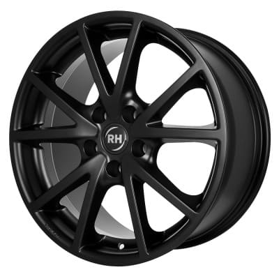 RH Alurad DE Sports in Racing Schwarz Lackiert Farbe
