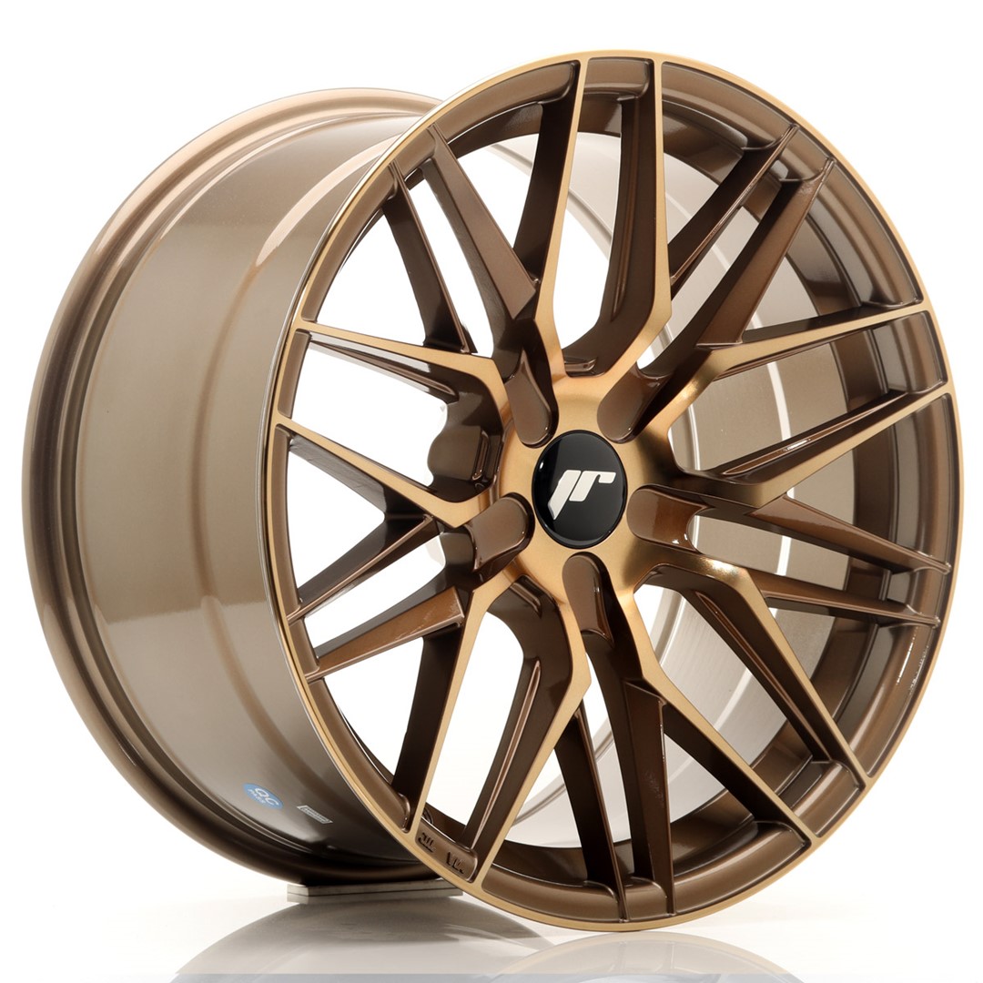 Japan Racing JR28 18x9.5 ET20-40 Blank (5H) Bronze Platine