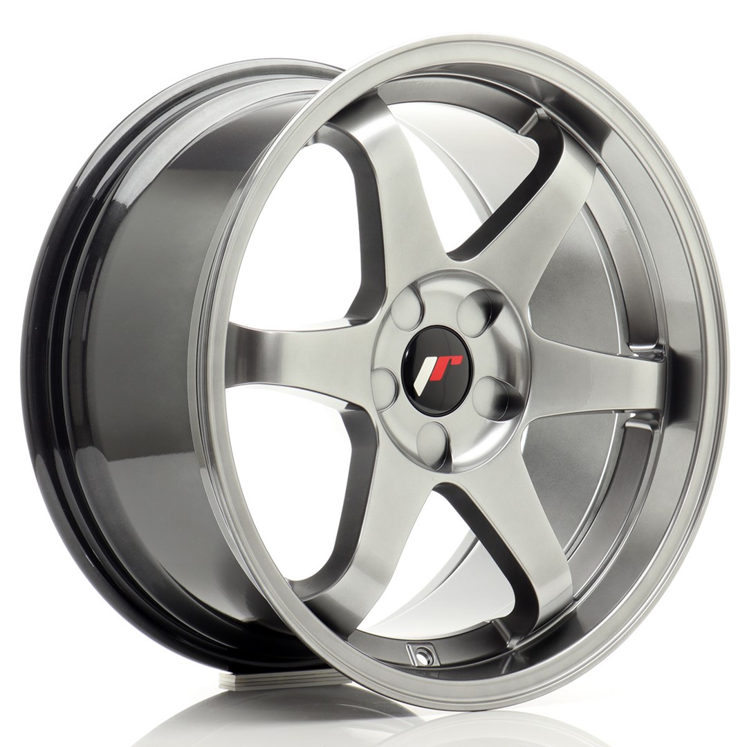 Japan Racing JR3 18x9 ET15-40 Blank (5H) Hyper Black
