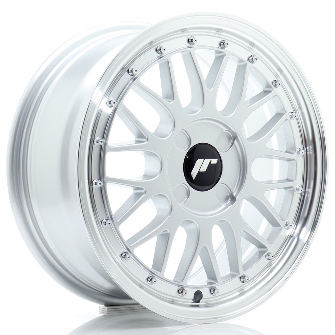 Japan Racing JR23 16x7 ET20-45 Blank (4H) Hyper Silver Machined Lip
